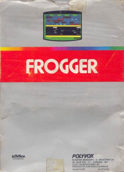 Frogger - Atari 2600 video game collectible - Main Image 2