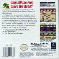 Frogger - Nintendo Game Boy Color video game collectible - Main Image 2