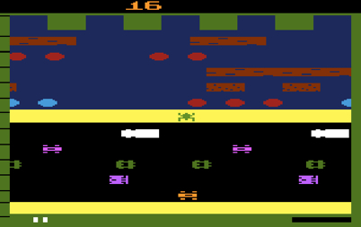 Frogger - Atari 2600 video game collectible - Main Image 2