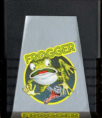 Frogger - Atari 2600 (Parker Brothers) video game collectible - Main Image 1