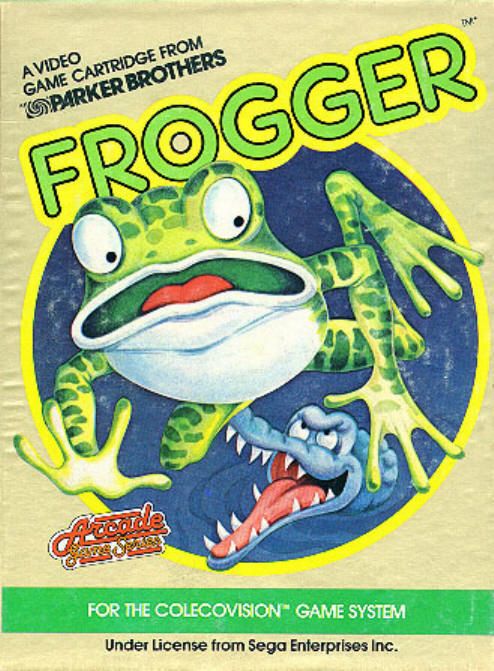 Frogger - Colecovision video game collectible - Main Image 1