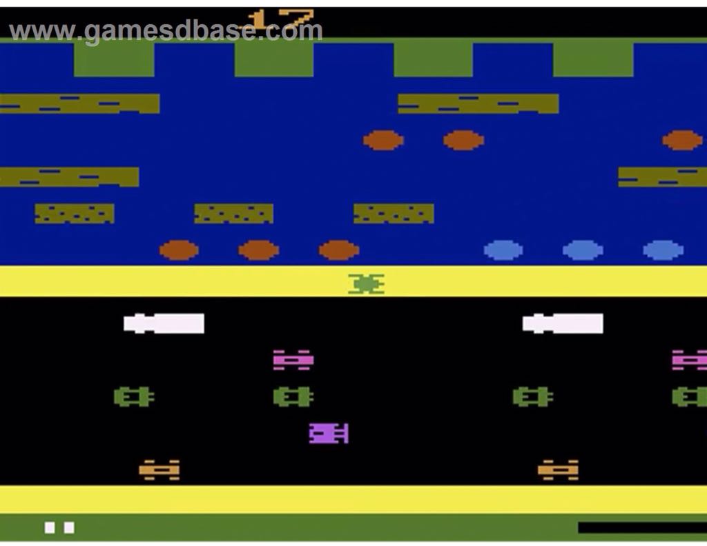 Frogger - Atari 2600 video game collectible - Main Image 2