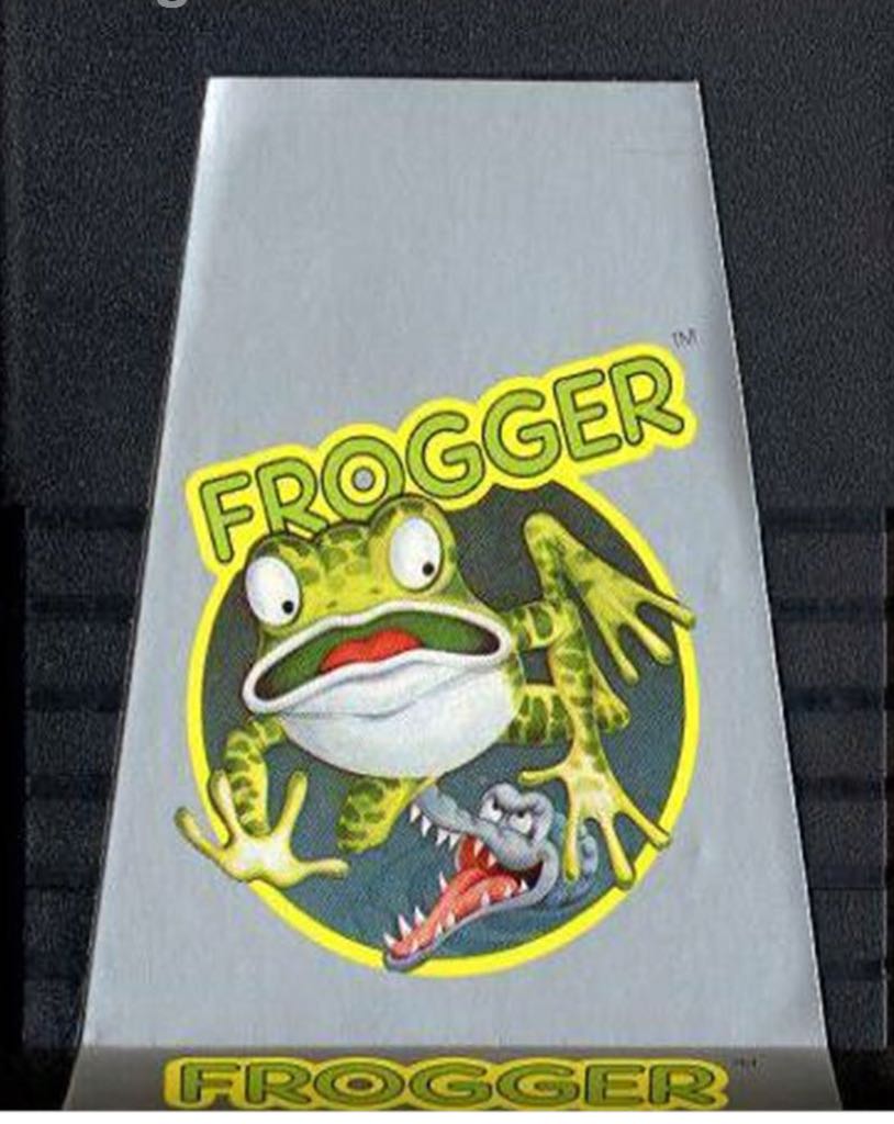 Frogger - Atari 2600 (1-2) video game collectible - Main Image 2