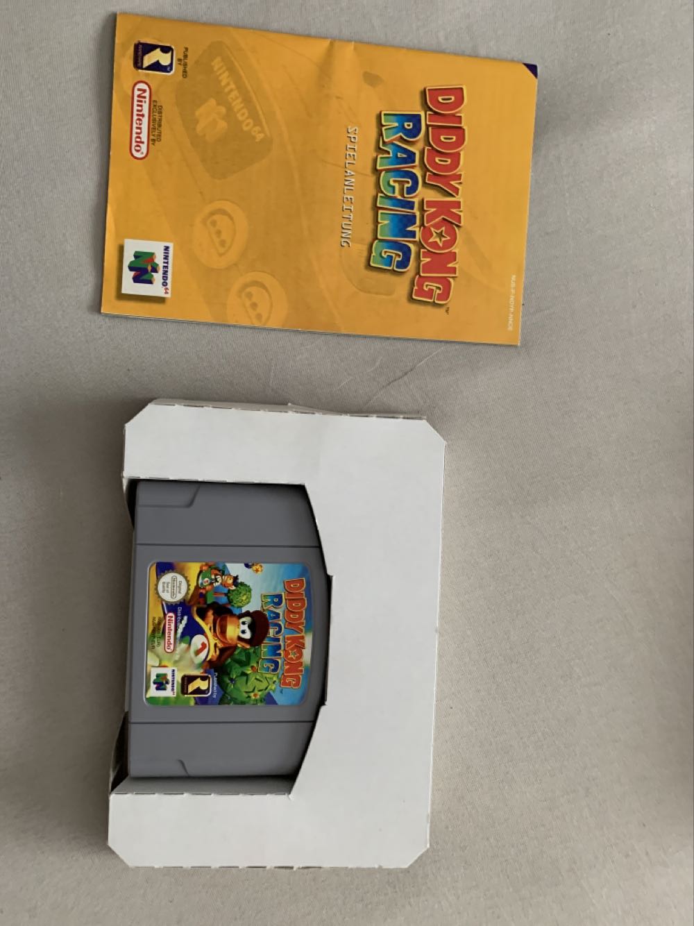 Diddy Kong Racing (Cart Only) - Nintendo 64 (N64) (Rare - 1-4 Players) video game collectible [Barcode 045496870232] - Main Image 3