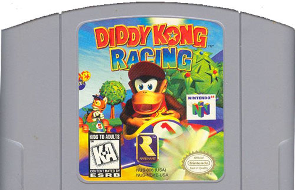 Diddy Kong Racing - Nintendo 64 (N64) (Nintendo  - Up to 4 Players) video game collectible - Main Image 3