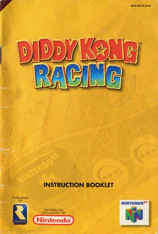 Diddy Kong Racing - Nintendo 64 (N64) (Nintendo  - Up to 4 Players) video game collectible - Main Image 4