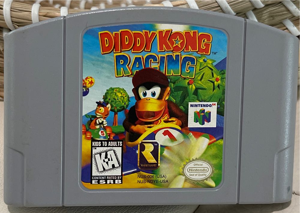 Diddy Kong Racing - Nintendo 64 (N64) (Rareware) video game collectible - Main Image 2