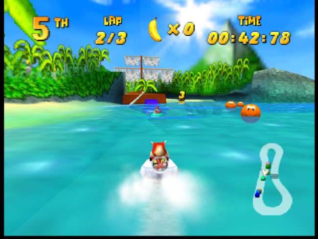 Diddy Kong Racing - Nintendo 64 (N64) (Rare - 1-4) video game collectible - Main Image 3