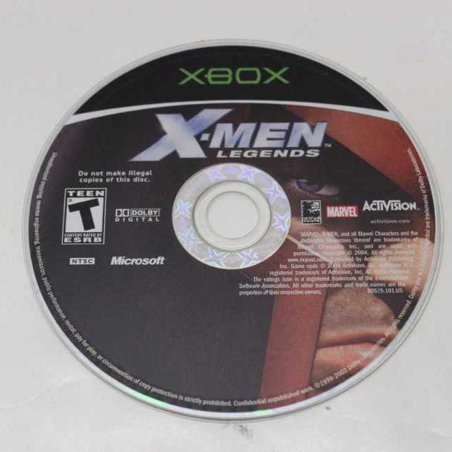 X-Men: Legends - Microsoft Xbox (Activision - 1-4) video game collectible [Barcode 047875805750] - Main Image 3