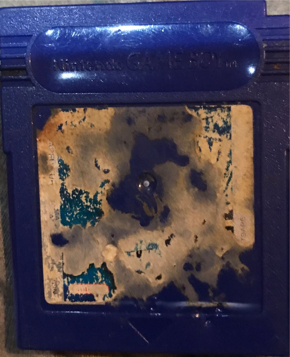 Pokemon Blue - Nintendo Game Boy (Nintendo - 1) video game collectible [Barcode 045496460785] - Main Image 2
