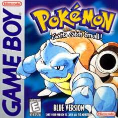 Pokemon Blue - Nintendo Game Boy video game collectible - Main Image 1