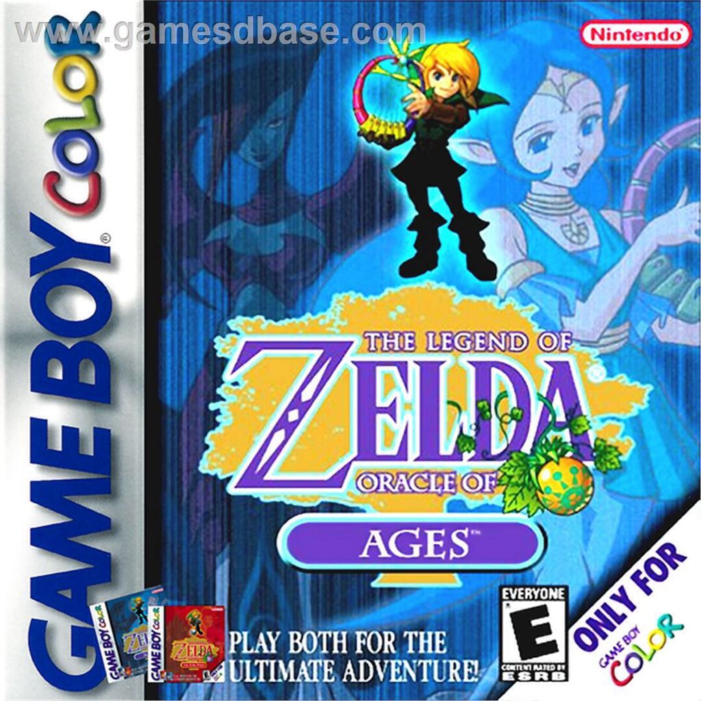 The Legend of Zelda: Oracle of Ages - Nintendo Game Boy Color video game collectible - Main Image 1