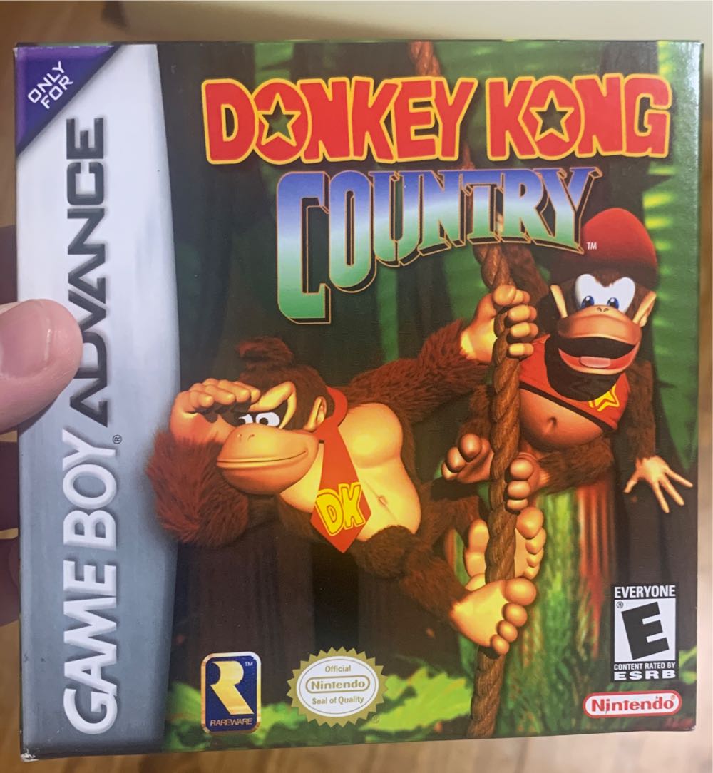 Donkey Kong Country - Nintendo Game Boy Advance (GBA) (Nintendo - 1) video game collectible [Barcode 045496733131] - Main Image 4