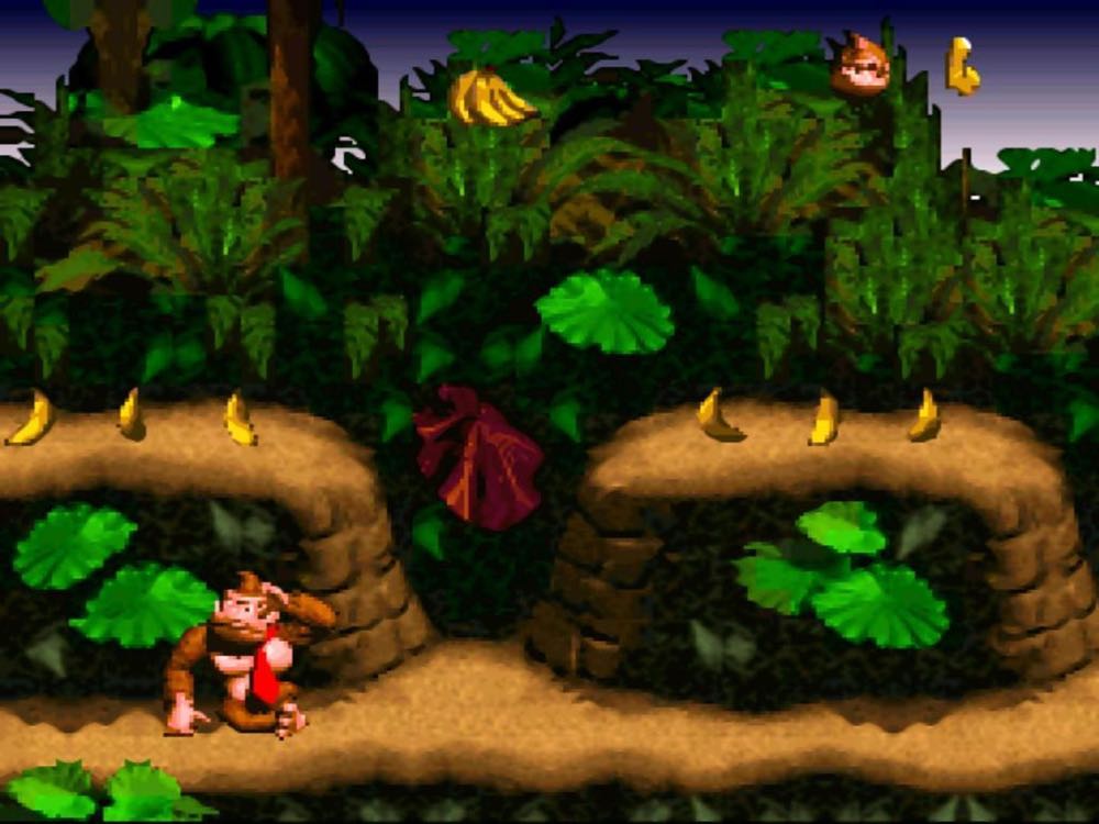 Donkey Kong Country - Nintendo Super Nintendo Entertainment System (SNES) (Nintendo - 2) video game collectible [Barcode 045496830359] - Main Image 3