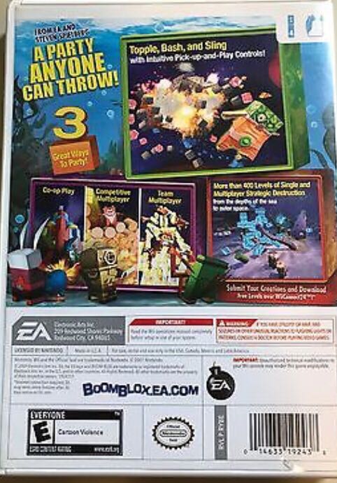 Boom Blox Bash Party - Nintendo Wii video game collectible - Main Image 2