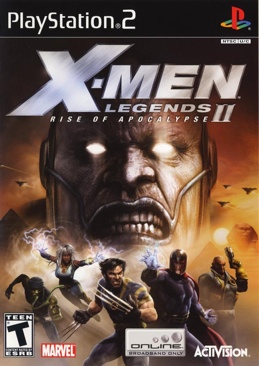 X-Men Legends II: Rise of Apocalypse - Sony PlayStation 2 (PS2) (Activision) video game collectible - Main Image 1