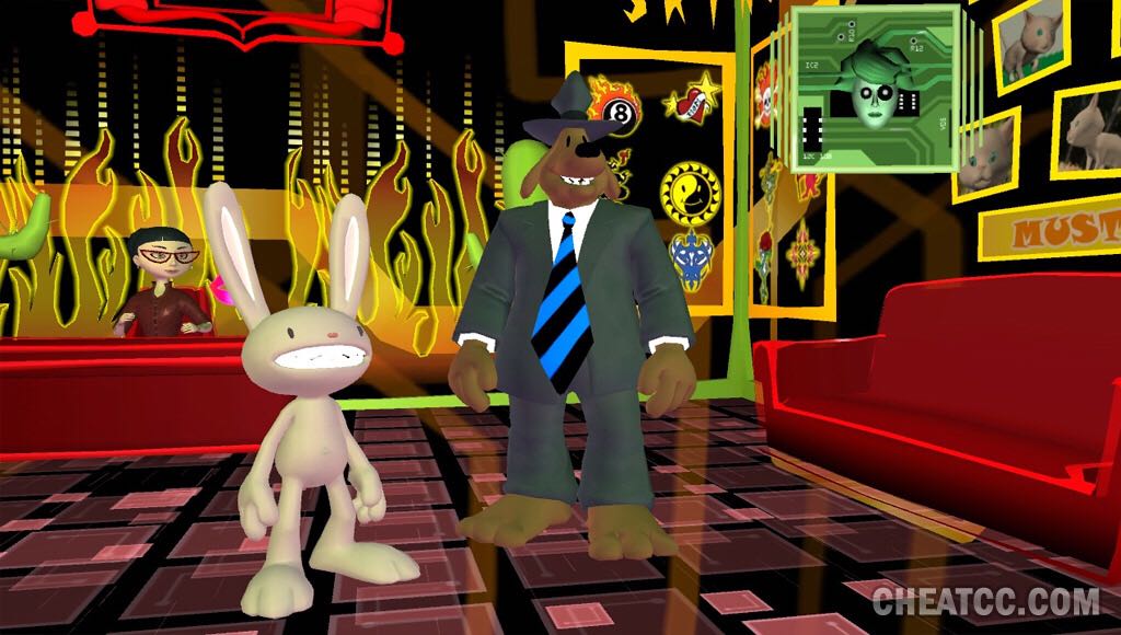 Sam and Max Save the World - Nintendo Wii video game collectible [Barcode 831053001788] - Main Image 2