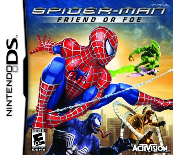 Spider-man Friend Or Foe - Nintendo DS video game collectible - Main Image 1