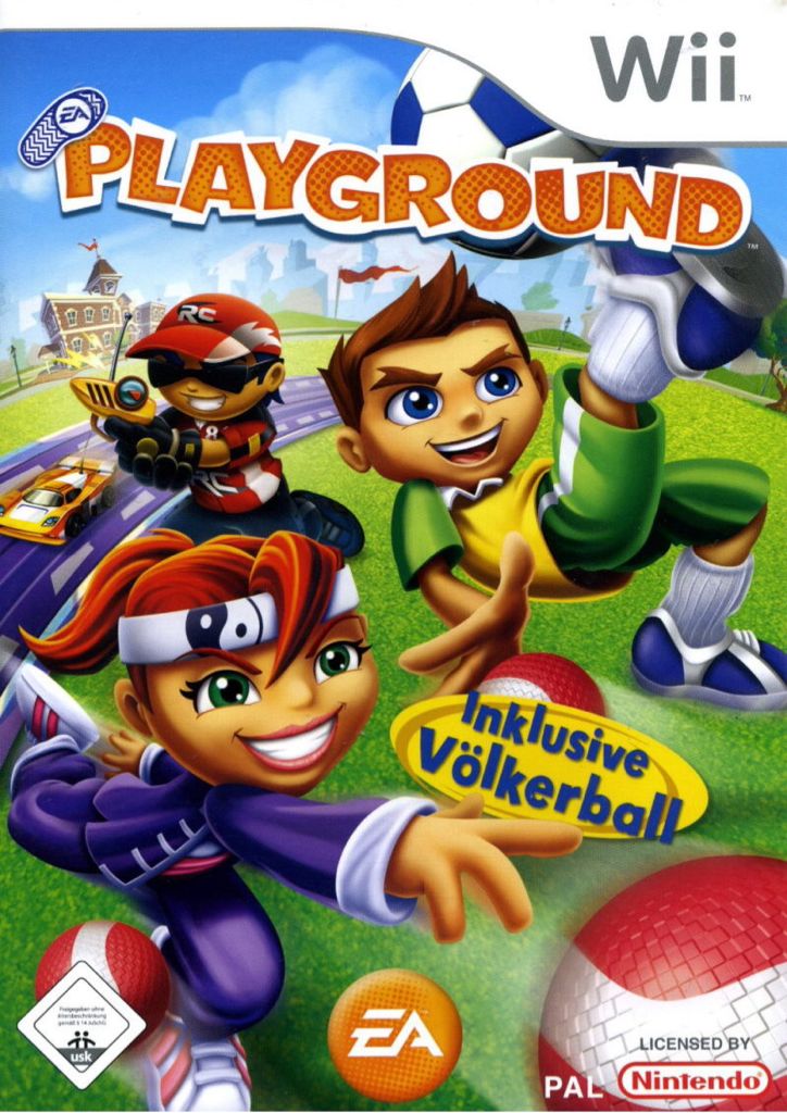 EA Playground - Nintendo Wii ((EA) Electronic Arts - 4) video game collectible - Main Image 2