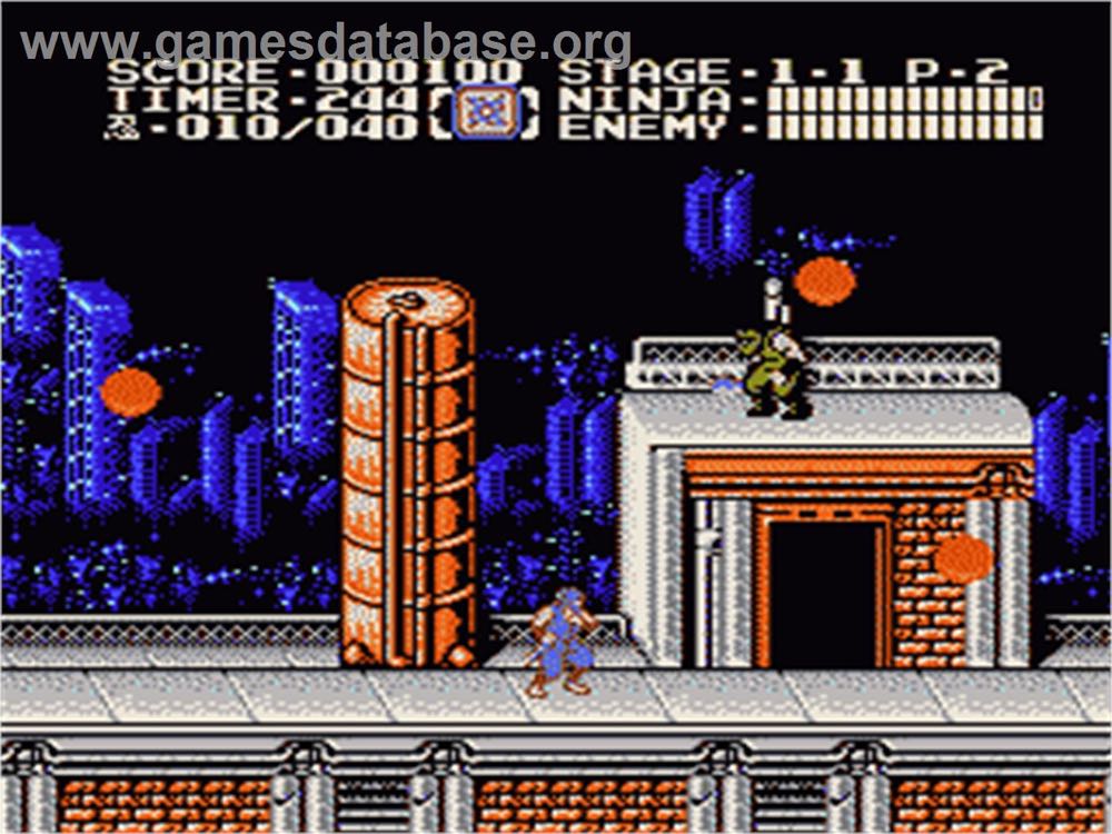 Ninja Gaiden 2 - Nintendo Entertainment System (NES) (Tecmo Koei - 1) video game collectible - Main Image 2