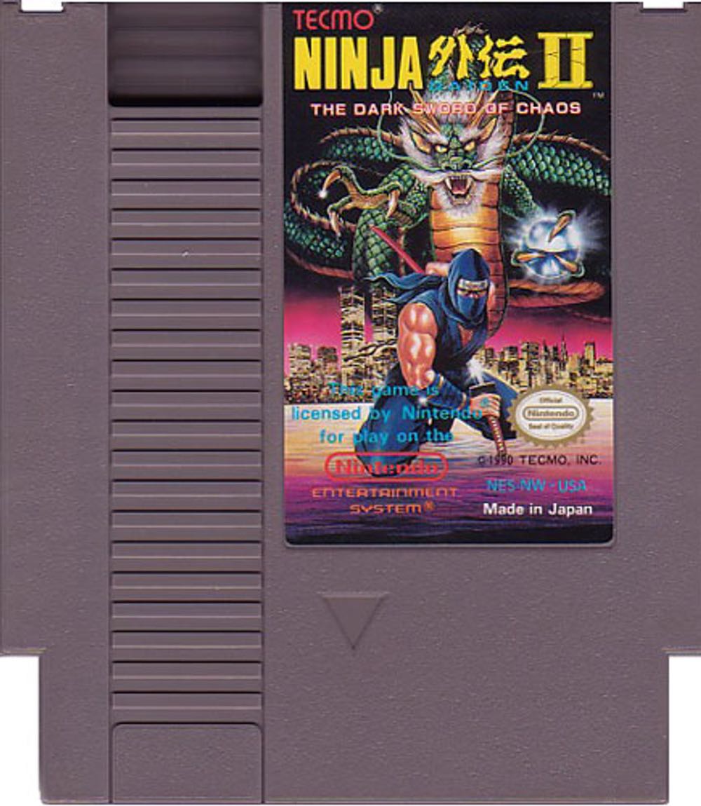 Ninja Gaiden II - Nintendo Entertainment System (NES) (1) video game collectible - Main Image 2