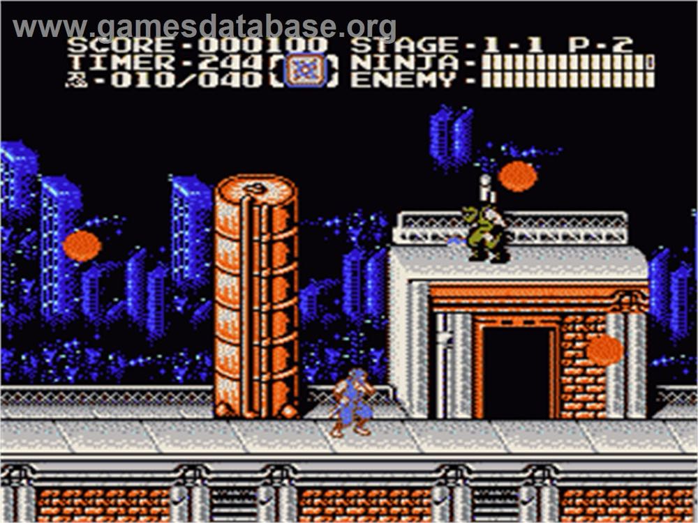 Ninja Gaiden II - Nintendo Entertainment System (NES) (1) video game collectible - Main Image 3
