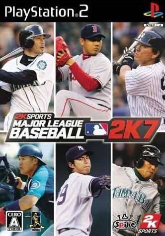 2k Sports Major League Baseball 2k7 - Sony PlayStation 2 (PS2) video game collectible - Main Image 1