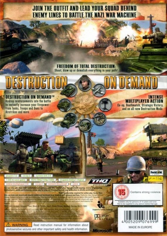 The Outfit - Microsoft Xbox 360 (THQ UK - 8) video game collectible [Barcode 4005209076999] - Main Image 2