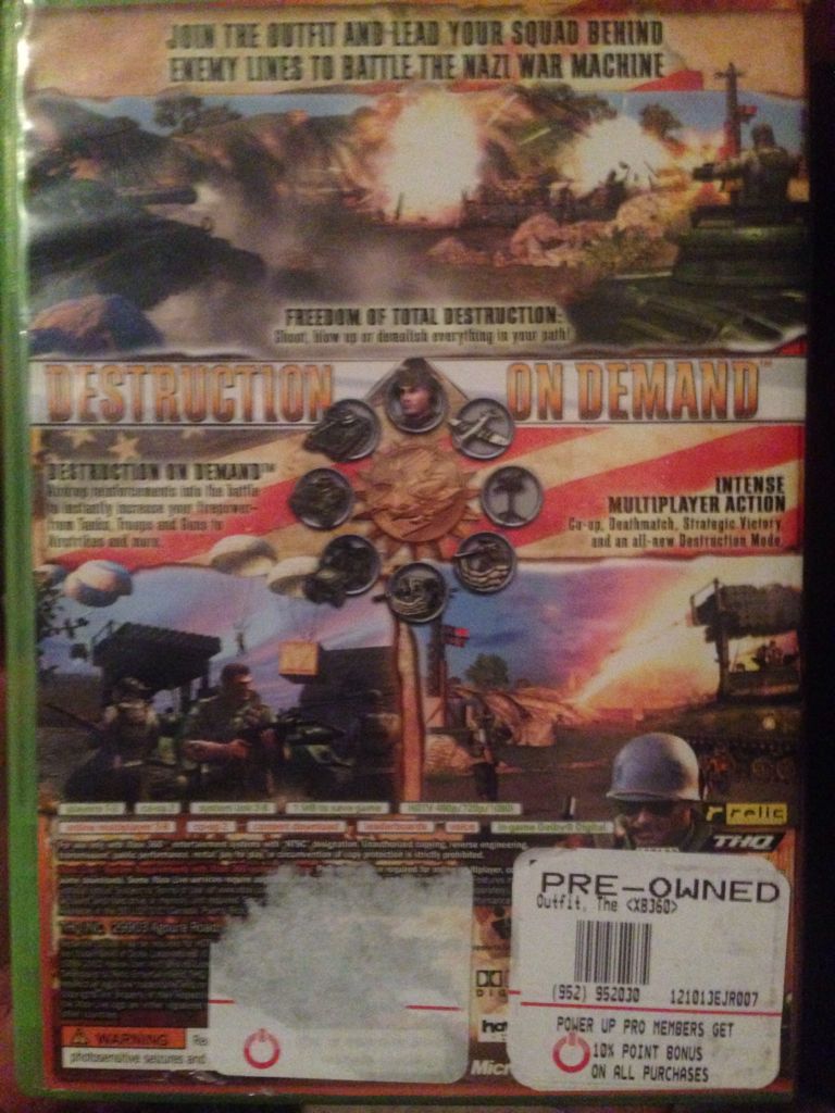 The Outfit - Microsoft Xbox 360 video game collectible - Main Image 2