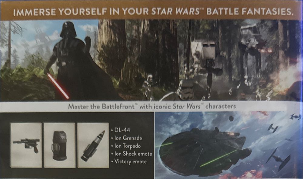 Star Wars: Battlefront - Sony PlayStation 4 (PS4) ((EA) Electronic Arts - 1-2) video game collectible [Barcode 014633369434] - Main Image 4