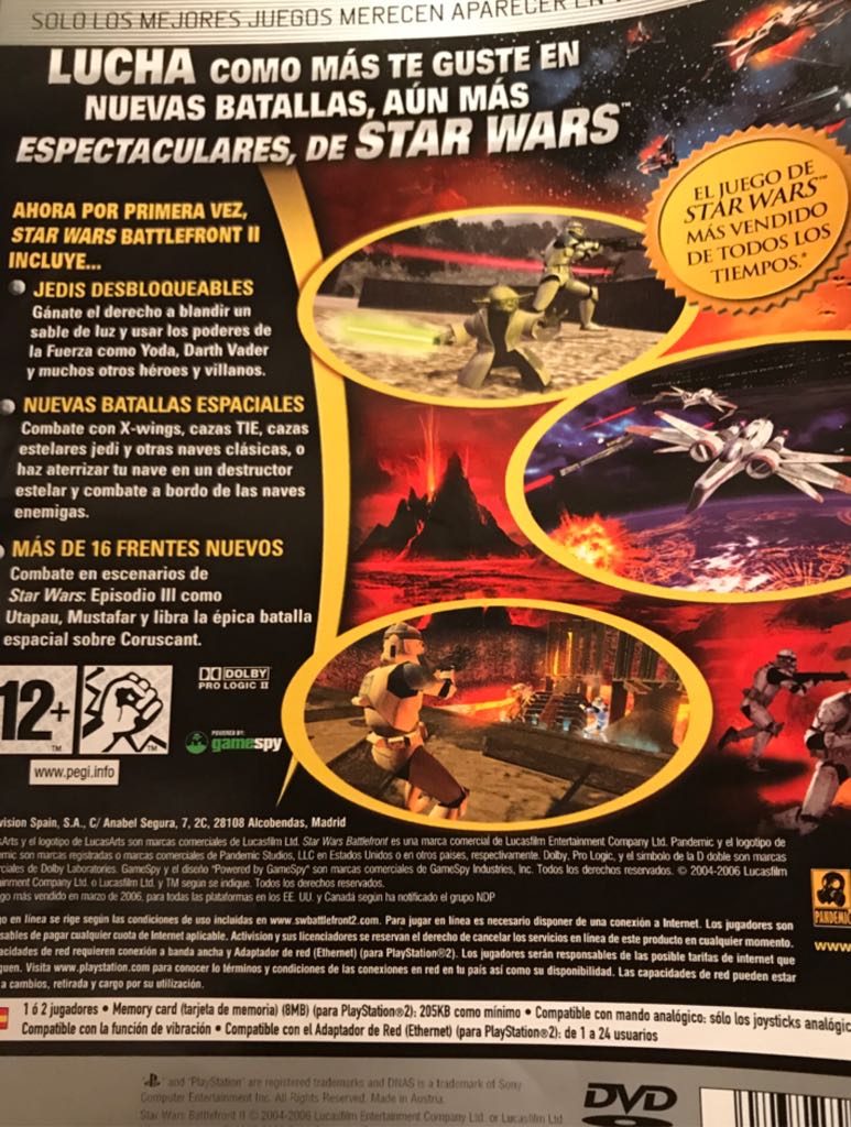 Star Wars Battlefront - Sony PlayStation 2 (PS2) video game collectible [Barcode 023272002756] - Main Image 2