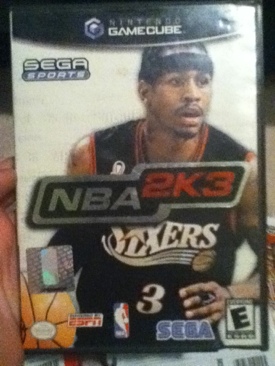 NBA 2K3 - Nintendo GameCube (4) video game collectible [Barcode 010086610154] - Main Image 1