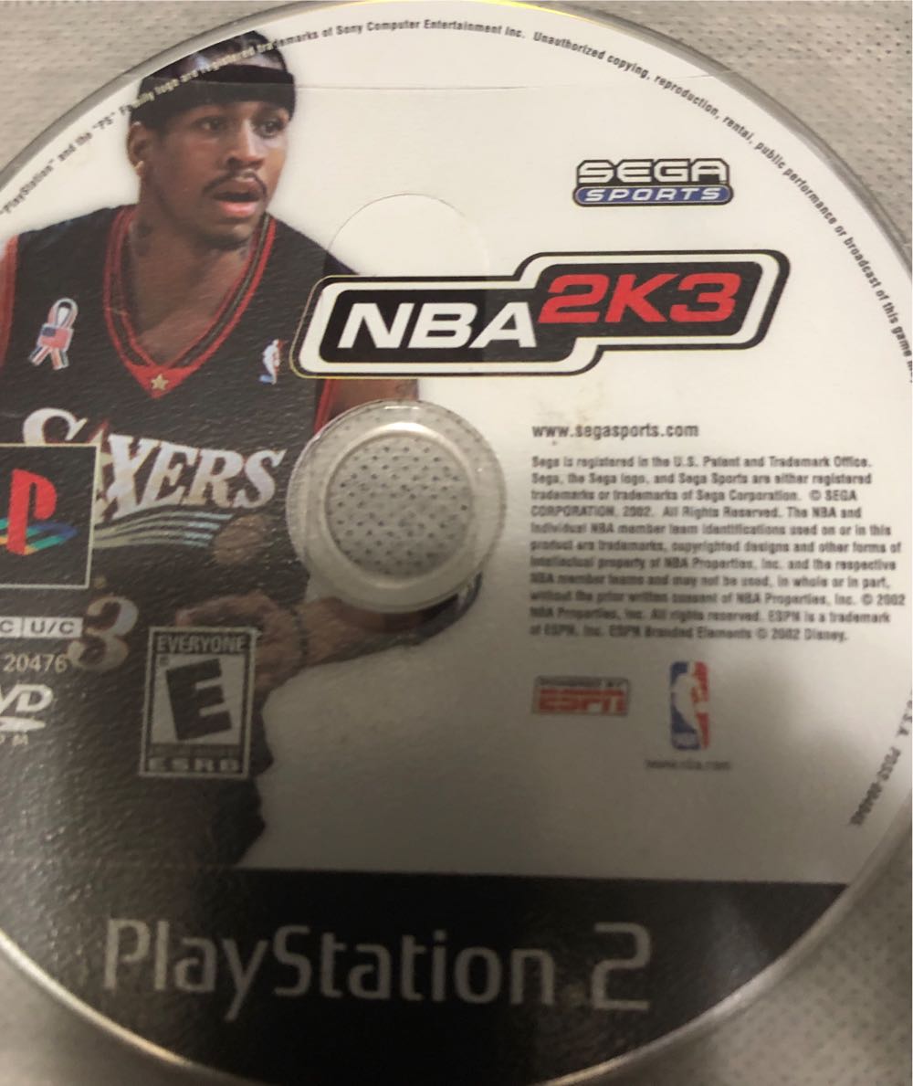NBA 2K3 - Sony PlayStation 2 (PS2) (Visual Concepts - 8) video game collectible [Barcode 010086630213] - Main Image 4