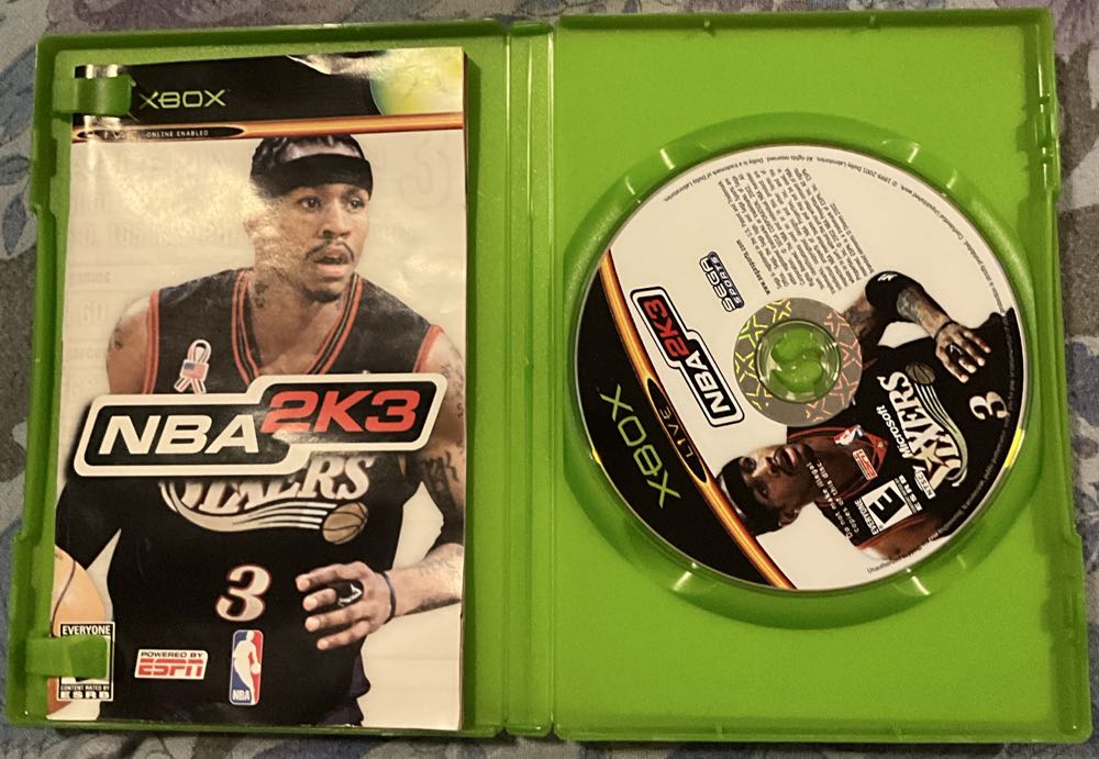 NBA 2K3 - Microsoft Xbox (Sega - 1-4) video game collectible [Barcode 010086640274] - Main Image 3
