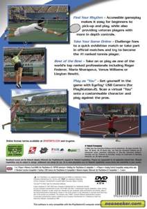 Top Spin - Sony PlayStation 2 (PS2) (2K Sports - 1-2) video game collectible [Barcode 5026555304047] - Main Image 2