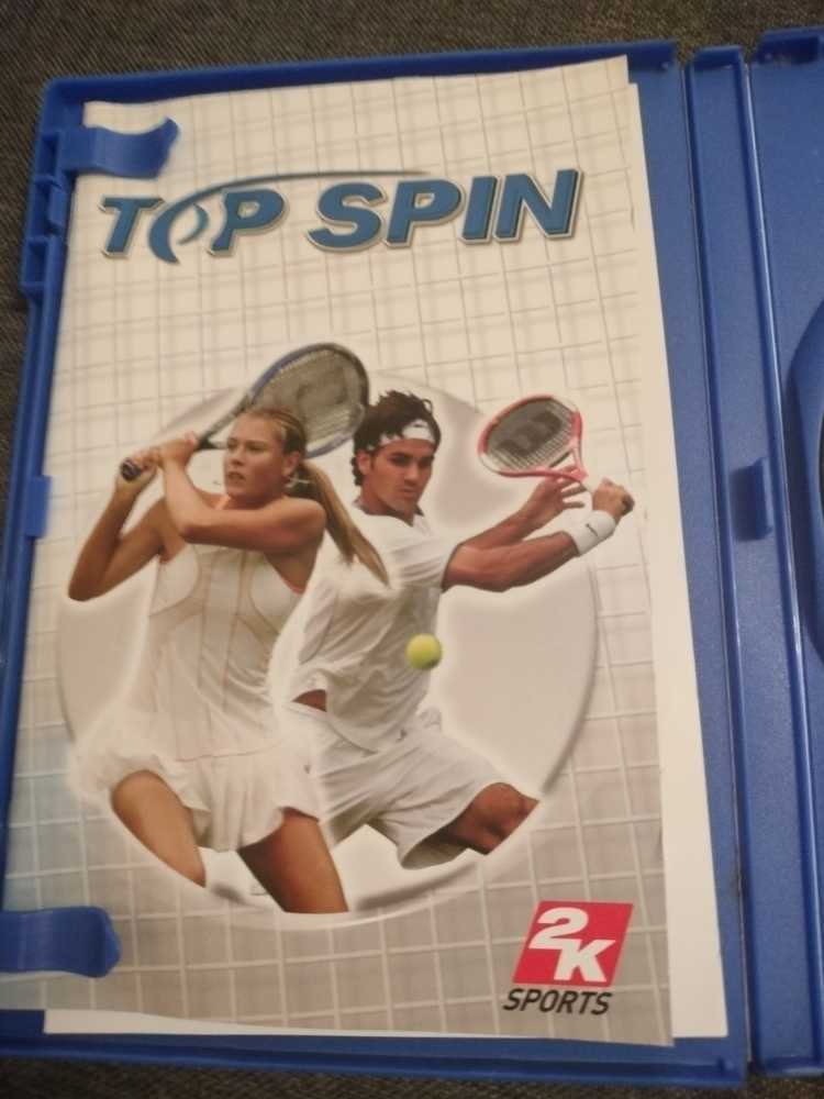 Top Spin - Sony PlayStation 2 (PS2) (2K Sports - 1-2) video game collectible [Barcode 5026555304047] - Main Image 3