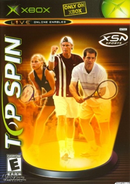Top Spin - Microsoft Xbox video game collectible - Main Image 1