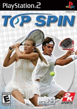 Top Spin - Sony PlayStation 2 (PS2) video game collectible - Main Image 1