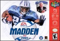 MADDEN NFL 2001 - Nintendo 64 (N64) video game collectible - Main Image 1