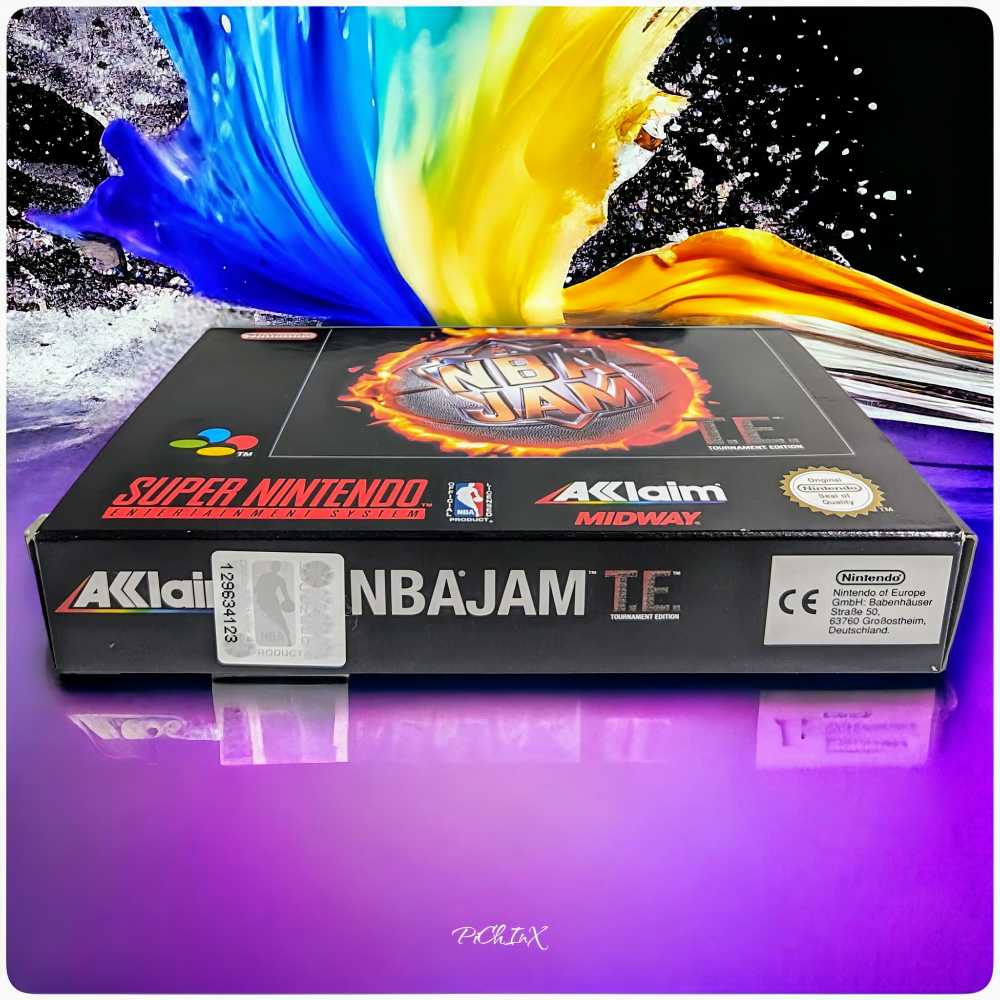 NBA Jam: Tournament Edition - Nintendo Super Nintendo Entertainment System (SNES) (Midway - 2) video game collectible - Main Image 2