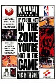 NBA In The Zone - Nintendo Game Boy Color (Konami - 1-2) video game collectible - Main Image 2