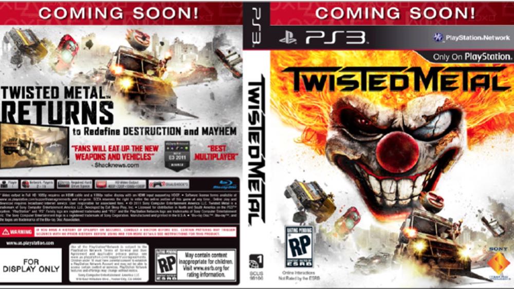 Twisted Metal - Sony PlayStation 3 (PS3) (Sony Computer Entertainment, Inc. - 1 - 4) video game collectible [Barcode 3718579810629] - Main Image 2