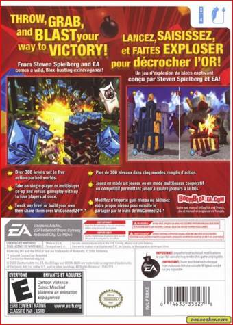 Boom Blox - Nintendo Wii (Electronic Arts - 1) video game collectible [Barcode 5030934060981] - Main Image 2