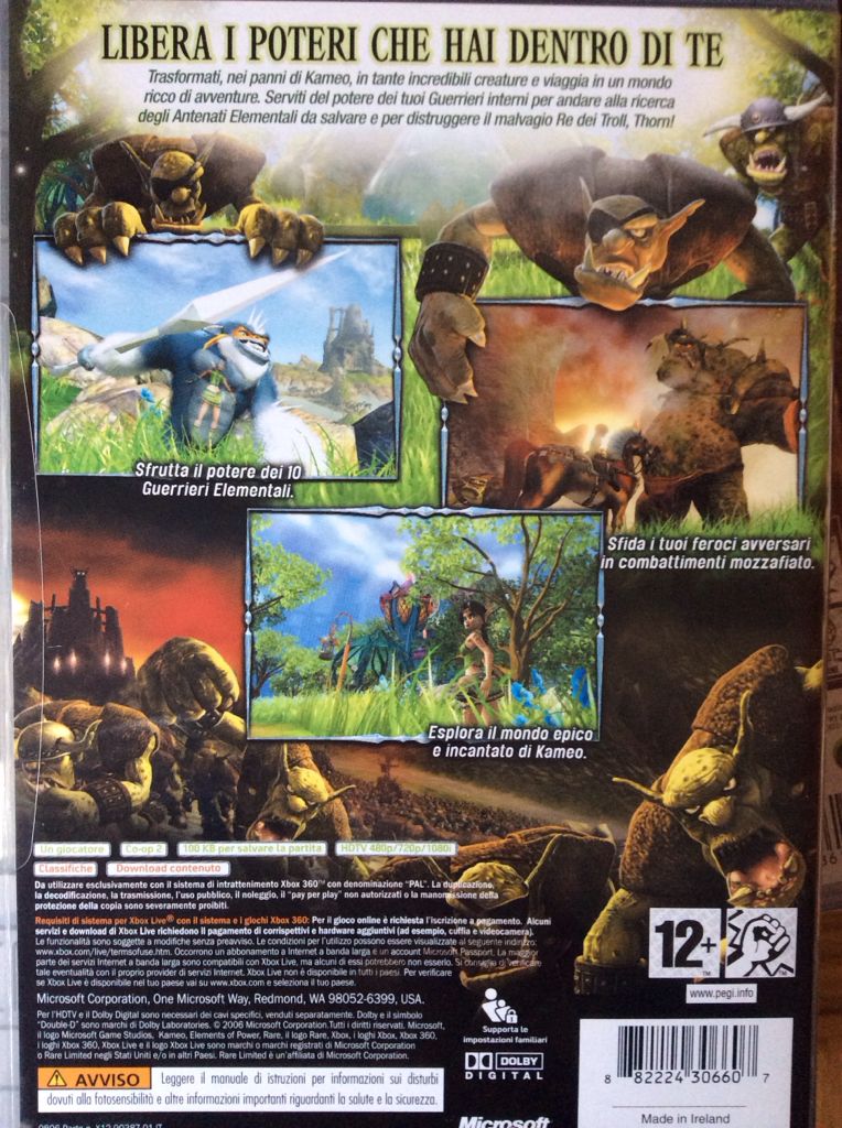 Kameo - Elements of Power Classics Edition - Microsoft Xbox 360 (Microsoft Studios - 1) video game collectible [Barcode 882224306614] - Main Image 2