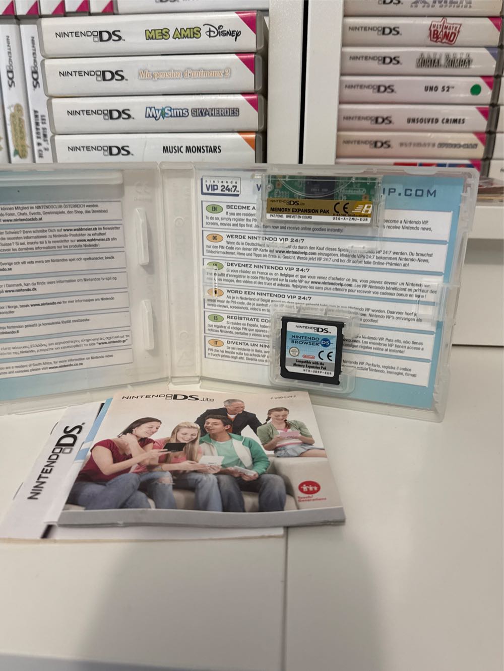 Nintendo DS Browser (sans vip) - Nintendo DS video game collectible [Barcode 045496463472] - Main Image 3