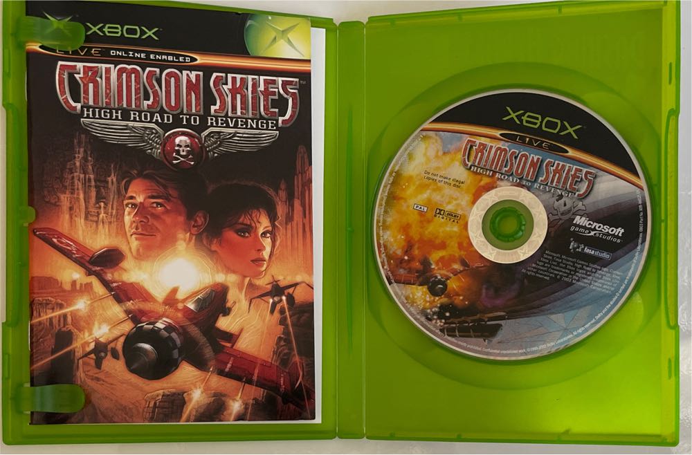 Crimson Skies: High Road to Revenge - Microsoft Xbox (Microsoft Game Studios - 4) video game collectible [Barcode 805529137257] - Main Image 4