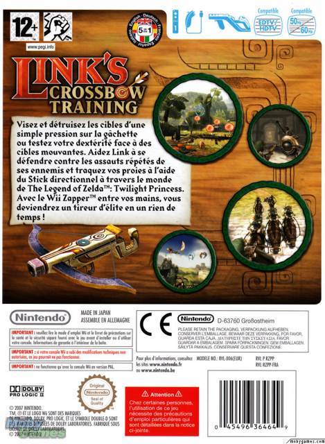 Wii - Links Crossbow Training - Nintendo Wii (Nintendo) video game collectible - Main Image 2