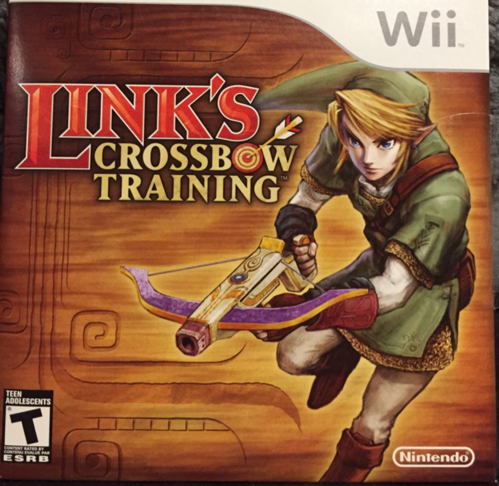 Legend Of Zelda: Links Crossbow Training - Nintendo Wii video game collectible - Main Image 1