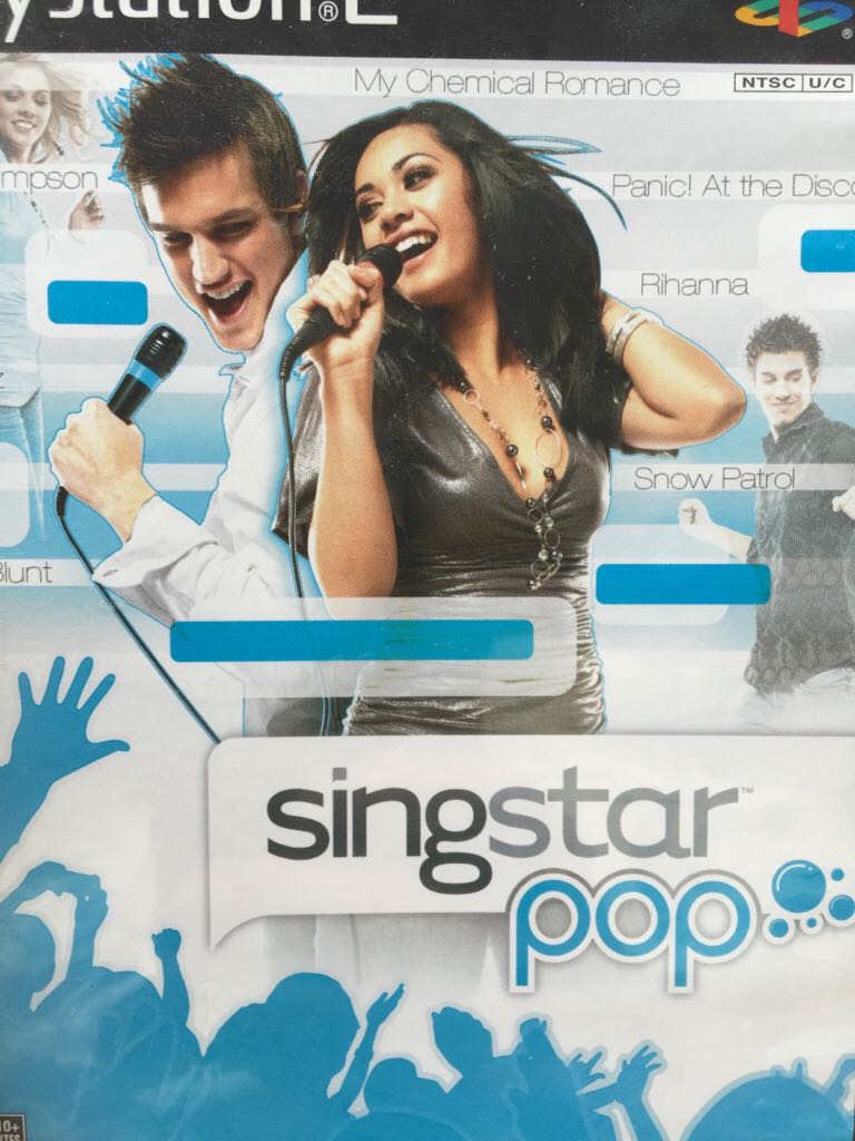 SingStar Pop - Sony PlayStation 2 (PS2) (CCP / Sony Computer Entertainment) video game collectible - Main Image 1