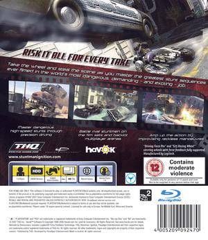 Stuntman Ignition - Sony PlayStation 3 (PS3) (THQ - 4) video game collectible [Barcode 752919990186] - Main Image 2